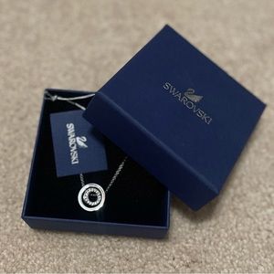 Swarovski Hollow Pendant Necklace